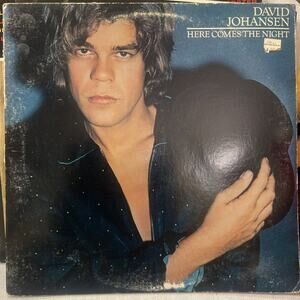 David Johansen - Here Comes the Night -1981 Blue Sky LP STERLING VG++ Ultrasonic